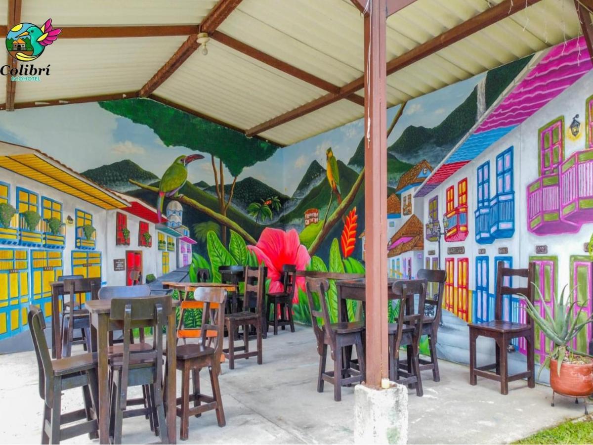 Ecohotel Colibri Salento Luna Park Luaran gambar
