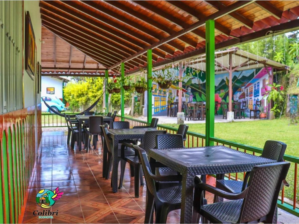 Ecohotel Colibri Salento Luna Park Luaran gambar